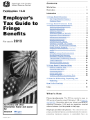 Publication 15-b - Employer's Tax Guide To Fringe Benefits - 2012