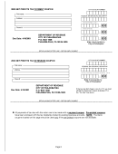 Profit Tax Payment/extension Coupon Forms - Philadelphia Department Of Revenue - 2000
