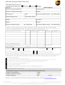 Gis Form 0409 Ae - Ups-scs Customer Cargo Claim Form