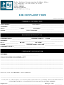 Fillable Bbb Complaint Form Printable Pdf Download   Page 2 Thumb 