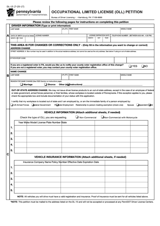 68 Pennsylvania Department Of Transportation Forms And Templates Free 