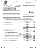 Form Ba94 - Tire Fee - Tax Return Form - City Of Chicago Printable pdf
