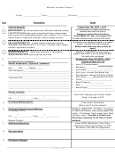 Medical Incident Report Template