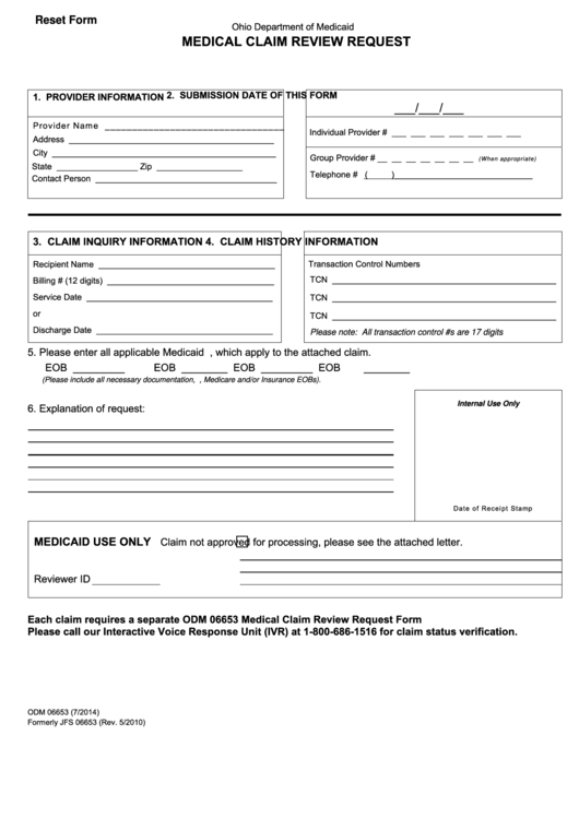 Printable Medicaid Application Ohio 3713