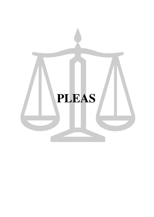 Plea Form - Texas Municipal Court Printable pdf