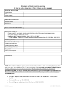 Form 471 - Prior Authorization (pa) Change Request
