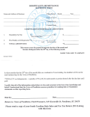 Hospitality Remittance - Reporting Form - Town Of Pendleton
