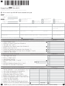 Georgia Form 600 - Corporation Tax Return - 2007/2008