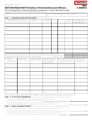 Form C-8000kc - Sbt Schedule Of Shareholders And Officers - 2007