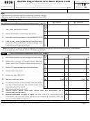 Fillable Form 8936 - Qualified Plug-In Electric Drive Motor Vehicle Credit - 2016 Printable pdf