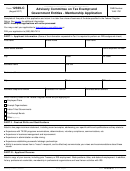 Fillable Form 12339-C - Advisory Committee On Tax Exempt And Government Entities Membership Application Printable pdf