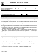 Form G-1256 - Declaration For Interpreted Uscis Interview