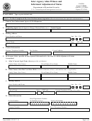 Form I-854b - Inter-agency Alien Witness And Informant Record