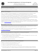 Instructions For Application For Civil Surgeon Designation (form I-910)