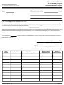 Form N-4 - Monthly Report Naturalization Papers