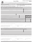 Form Tpm-1 - Certification Of Compliance And Affidavit By Nonparticipating Manufacturer - 2012