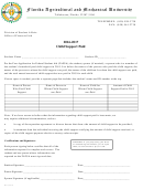 Child Support Paid Form - 2016-2017