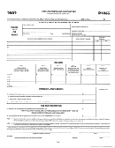 Form P1065 - City Of Portland Income Tax Partnership Return - 2002