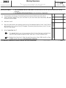 Fillable Form 3903 - Moving Expenses - 2017 Printable pdf
