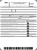 Fillable Form 8951 - User Fee For Application For Voluntary Correction Program (Vcp) Printable pdf