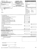 Form Fr 1108 - Business Income Tax Return - City Of Washington Court House - 2012 Printable pdf