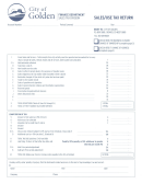 Sales/use Tax Return Form - City Of Golden Sales Tax Division