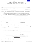 Fms Form 234 - General Power Of Attorney
