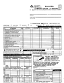 Combined Excise Tax Return - State Of Washington