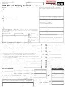 Form L-4175 - Personal Property Statement - 2006