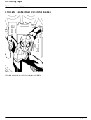 Ultimate Spiderman Coloring Pages Sheets