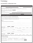 Form Uhcew630249-000 - Coordination Of Benefits Form -united Healthcare