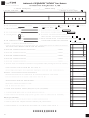 Form It-20s - Indiana S Corporation Income Tax Return - 2009