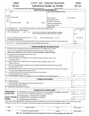 Form Gr-1120 - Corporation Income Tax Return - 2000
