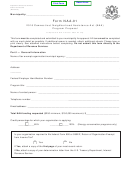 Form Naa-01 - Connecticut Neighborhood Assistance Act (naa) Program Proposal - 2016