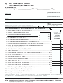Form 105 - Colorado Fiduciary Income Tax Return - 2003