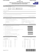 Form 402ltr 9901 - Computation Schedule For Claiming License Tax Reduction For Approved New Business Facility Gross Receipts - 2012