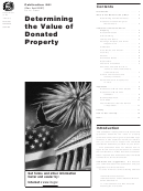 Publication 561 - Determining The Value Of Donated Property - 2007