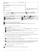 Form Jdf 1116 - Degree Of Dissolution Of Marriage Or Legal Separation