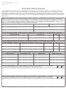Form Dr 8404-i - Individual History Record - Colorado Department Of Revenue
