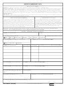 Fillable Dd Form 93 - Record For Emergency Data Printable pdf