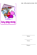 Nurses Week Party Invitation Template