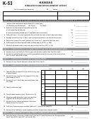 Form K-53 - Research And Development Credit