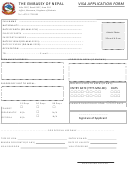 Indian visa application form pdf