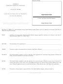 Fillable Form Mllc-12b - Cancellation Of Authority To Do Business - Maine Foreign Limited Liability Company Printable pdf