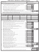 Form 104cr - Individual Credit Schedule - Colorado Child Care Credit - 2002