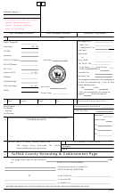 Suffolk County Recording & Endorsement Page