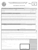 Form Tc150 - Supplemental Application - Nyc Tax Commission - 2004