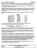 Instruction For City Of St. Matthews Business Lecense Application Form