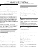 Instructions For Preparing Annual Report U-R1 - Railroad - Class 1 - 2002 Printable pdf