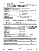Form Rev-1500 Ex - Inheritance Tax Return Resident Decedent - Pa Dept. Of Revenue Printable pdf
